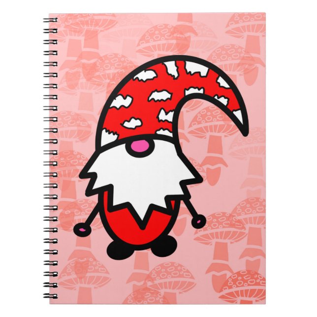 Red Gnome Anteckningsbok (Framsidan)