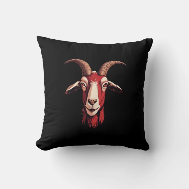 Red Goat Kudde (Framsida)