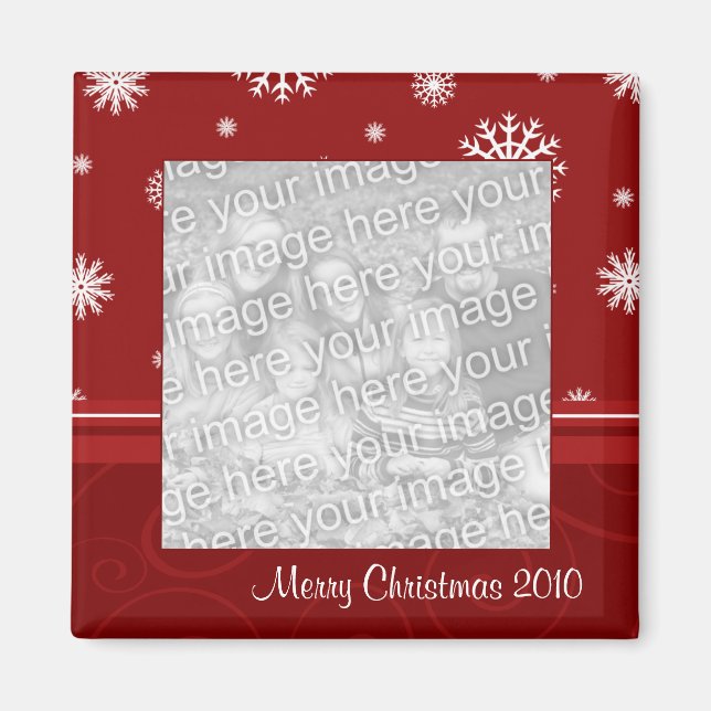 Red God jul 2010 Photo Magnet (Framsidan)