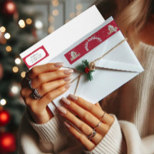 Red God jul Graffiti Returadress