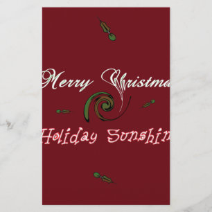 Red God jul Helgdag Sunshine Önskemål.png Brevpapper