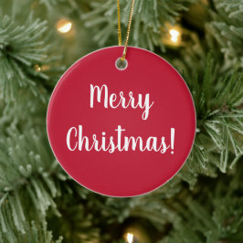 Red God jul jul 2022 Typografi Julgransprydnad Keramik