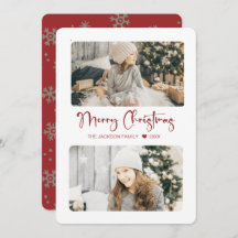 Red God jul Modern 2 Photo