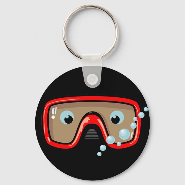 Red Goggles Nyckelring (Framsida)