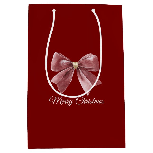 Red Gold Bow Christmas (Framsidan)
