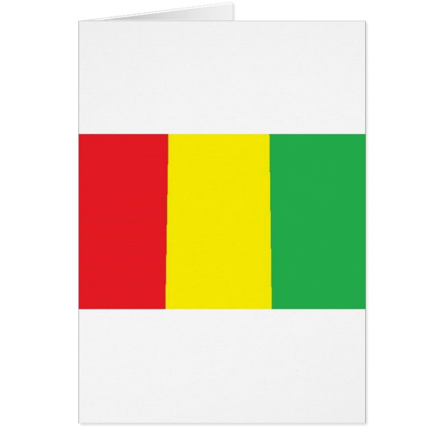 RED.GOLD & GRÖNT HÄLSNINGSKORT (Framsidan)