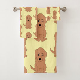 Red Goldendoodle Hund design