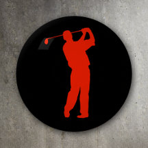 Red Golfer på Black