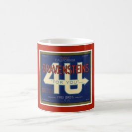 Red Graventstein Apple Coffee Mugg