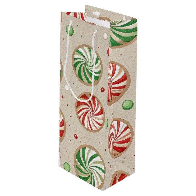 RED & GREEN CHRISTMAS MINT CANDIES (Framsidan Vinklad)