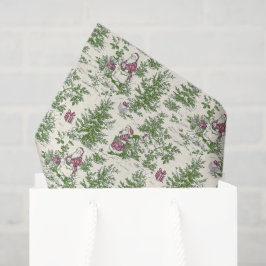 Red & Green Christmas Santa Toile