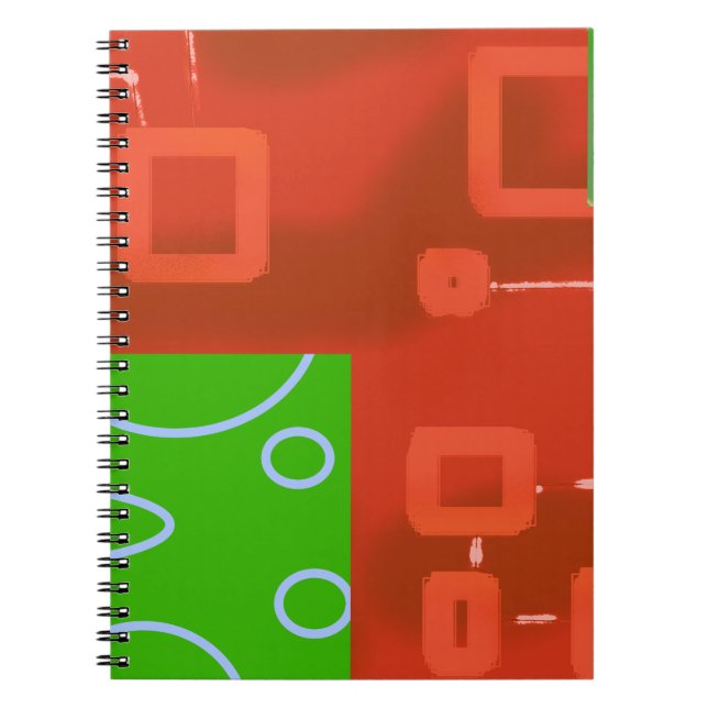 Red Green Loops Anteckningsbok (Framsidan)