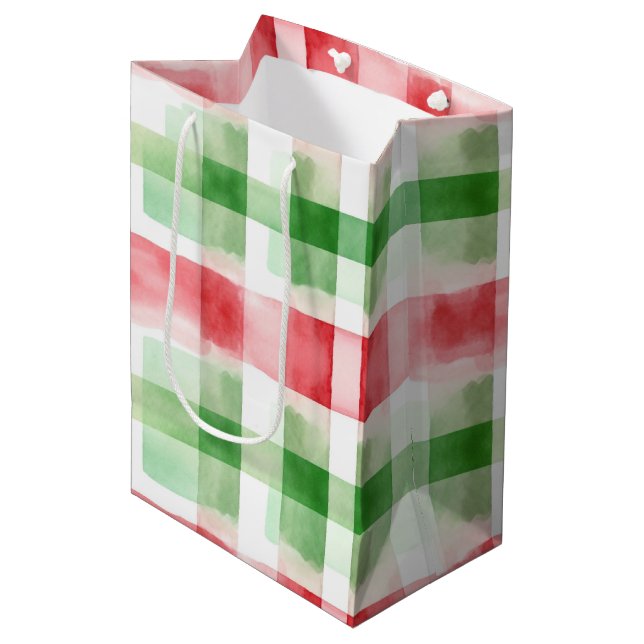 Red Green White Stripes Birthday (Framsidan Vinklad)