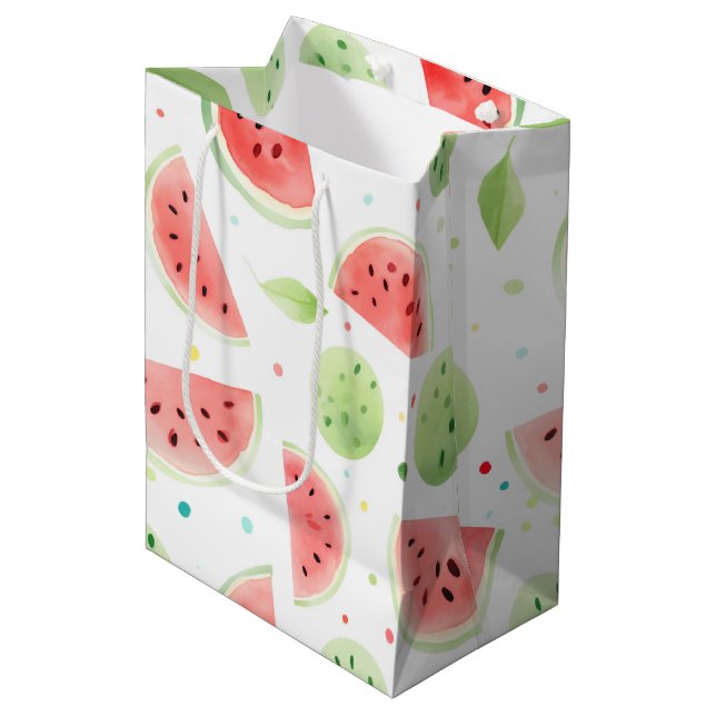 Red Green White Watermelons Birthday (Framsidan Vinklad)
