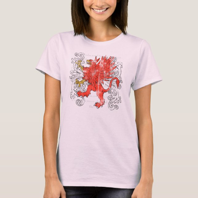 Red Griffin Women's Light Shirt Tröja (Framsida)