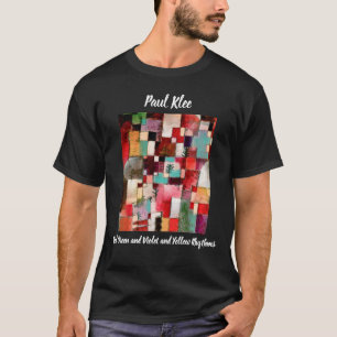 Red grönt and Violet and Gult Rhythms Paul Klee T Shirt