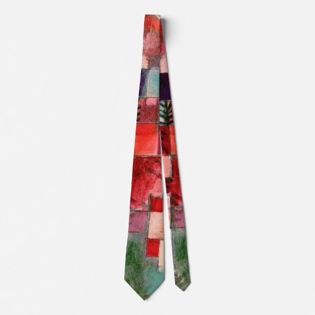 Red grönt and Violet Gult Rhythms av Paul Klee Slips (Framsida)