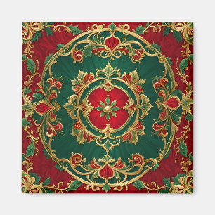 Red Grönt Decorative jul Helgdag Magnet