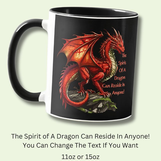 Red Grönt Dragon, Spirit kan bo hos alla Mugg (Skapare uppladdad)