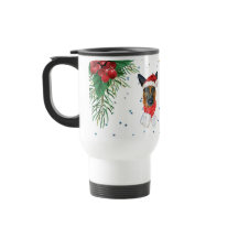 Red Grönt German Shepherd Hund På jul