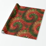 Red Grönt & Guld Roligt Tie Dye Starburst Retro Presentpapper<br><div class="desc">Den pappra inslagningen har en slickfärgstarst eller spiral mönster i röda nyanser,  grönt och guld. Cute roligt retro stil med en psykodelisk kant. Perfekt för att fira hippiekultur,  eller just när du vill ha en unik papper förpackning.</div>
