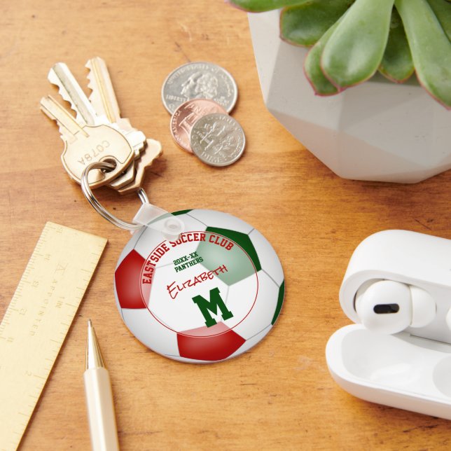 Red grönt-klubben i färg idrottsgåvor nyckelring (Skrivbord)