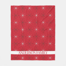 Red Grönt Mid Century Modern Helgdag