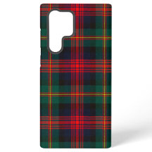Red, Grönt och Blue Tartan Phone Case