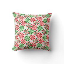 Red Grönt Peppermint Candy Swirl