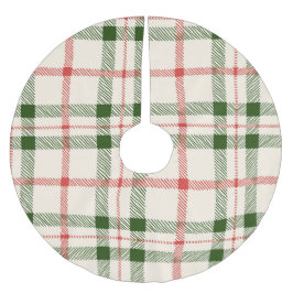 Red & Grönt Play Farmhouse Julafton jul Julgransmatta Borstad Polyester