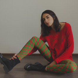 Red Grönt Play jul Pajama Byxor