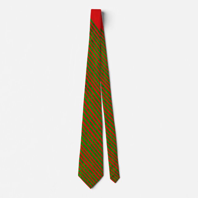 Red Grönt Rand Tie Slips (Framsida)