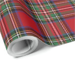 Red Grönt Tartan Presentpapper<br><div class="desc">Fyll i dina presentbehov med den här söta klan Stewart tartan mönster papper för alla speciella tillfällen,  inklusive födelsedagar,  årsdagar,  helgdagar</div>