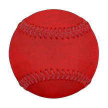 RED Grönt Watercolor Tvättar Baseball