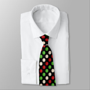 Red Grönt White Black Polka Dot Slips