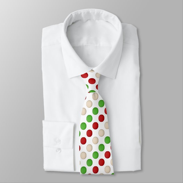 Red Grönt White Polka Dot Slips (Bunden)