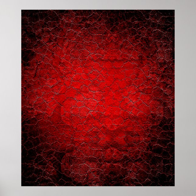 Red grunge struktur Black gradient Poster (Framsidan)