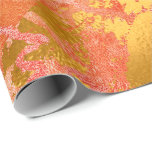 Red Guld Abstrakt Peach Marble Shiny Metallic Presentpapper<br><div class="desc">Minimalism och elegans i enlighet med de verkliga trenderna för insida-decor. För många lyxglas Tillfälle florenceK-design</div>
