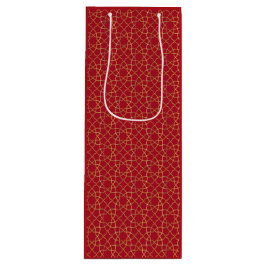 Red & Guld Arabesque Gift Bag