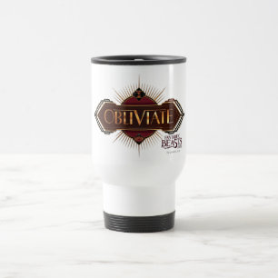 Red & Guld Art Deco Obliviate Spell Graphic Resemugg