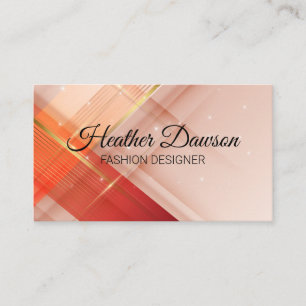 Red Guld Background Gnistra Visitkort