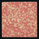 Red Guld Glitzy Confetti Stenunderlägg<br><div class="desc">Red Guld Glitzy Glam Confetti</div>