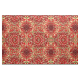 Red guld grönt Fabric, färglös textilvara Tyg