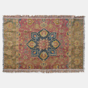 Red Guld Kashan Carpet Matta Persian Asian Filt