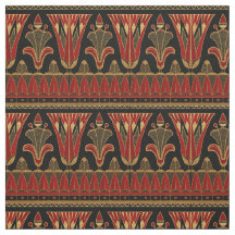 Red Guld och Black Art Deco