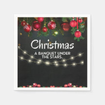 RED Guld Ornaments God jul