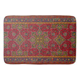 Red & Guld Persian Matta Bath Mat