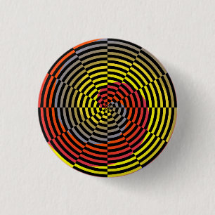 Red Gult Blue Spiral av Kenneth Yoncich Knapp
