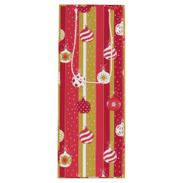 Red Gult Julgran Ornaments