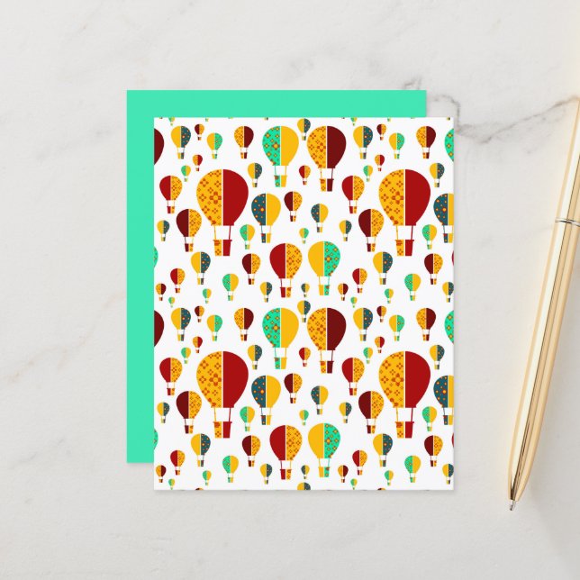 Red Gult New mexico Zia Luftballong (Fram/Back In Situ)